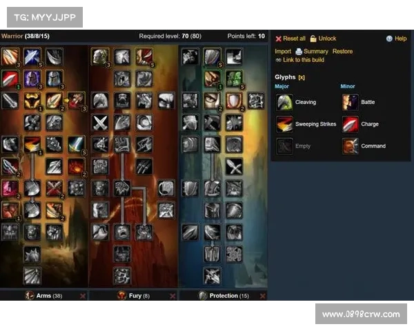 魔兽世界战士装备技能选择攻略